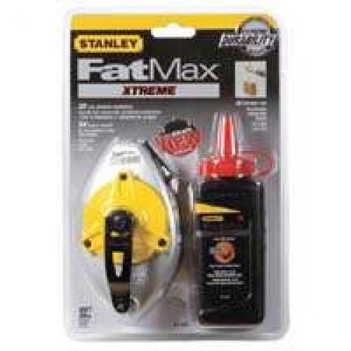 Stanley fatmax xtreme chalk line set 47-487l for sale