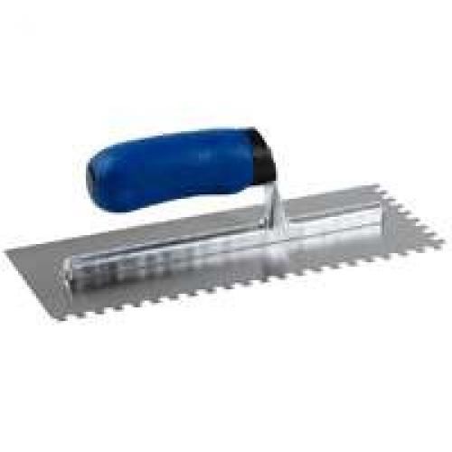 MD Building Products 1/4 in. x 1/4 in. x 1/4 in. Square Notch Trowel-49110