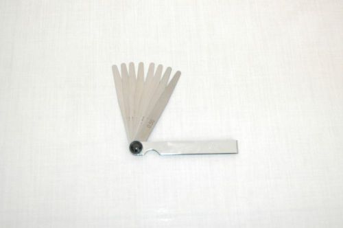 METRIC Metal Feeler Gauges 8 Blades 0.05 - 0.50 mm