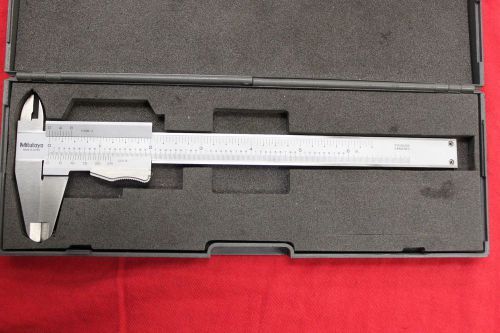 Mitutoyo 530-105 vernier caliper 6&#034; 1/128&#034; or .001&#034; fast free priority shipping! for sale