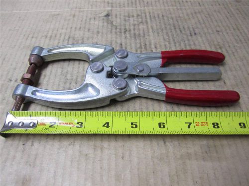 DE-STA-CO 482 LARGE AIRCRAFT TOGGLE CLAMP PLIERS  W/ COOPER SCREW AIRCRAFT TOOLS