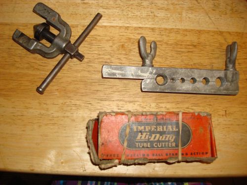 Vintage imperial flaring tool cutter 274-f 193-f for sale