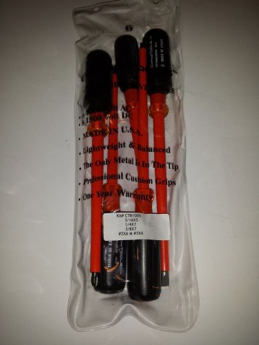 ComposiTools Insulated 5 piece electrictian&#039;s screwdriver set