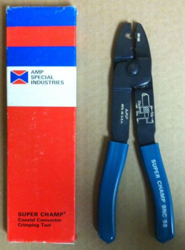 1-AMP Super Champ BNC 58 P/N 601834-2 Strippers