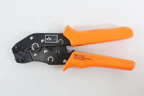 Non-insulated tabs and receptacles  Crimping plier AWG 22-14 0.5-2.5mm?