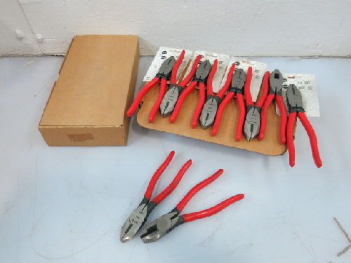 20 WILDE 4297 LINEMANS CARDED SOLID JOINT PLIERS, 7-1/4&#034; LENGTH