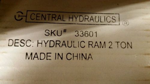 Central Hydraulics 2 Ton Hydraulic Ram