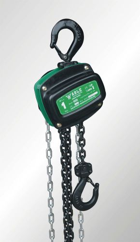 1000kg chain block in black 6m drop for sale