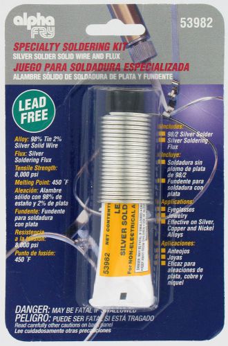 Alpha fry - fry technologies am53982 cookson elect lead-free silver solder and f for sale