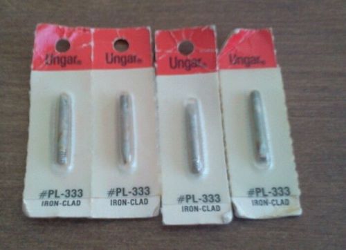 Ungar PL-333 Iron-Clad Lot of 4 NOS New old stock