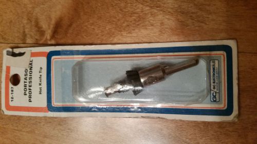 PORTASOL #12-187 Professional Hot Knife Tip -- New Old Stock