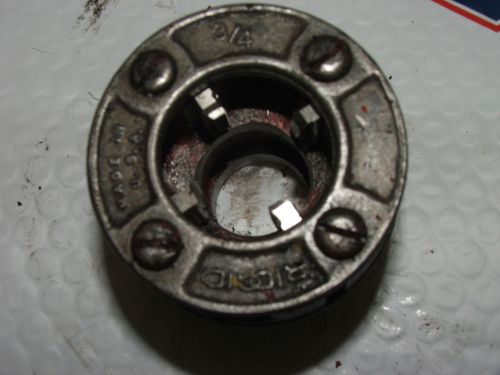 RIGID Pipe Threader 3/4&#034;  die FOR head Model: 00R, Ready to use;  FAST SHIPPING