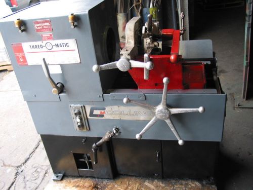 Rothenberger collins 66a  2 1/2 - 6&#034; threading machine exc cond for sale