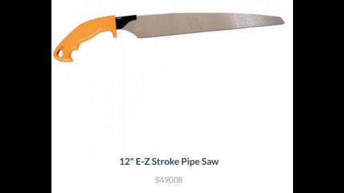 12&#034; e-z stroke pipe saw jones stephens s49008 for sale