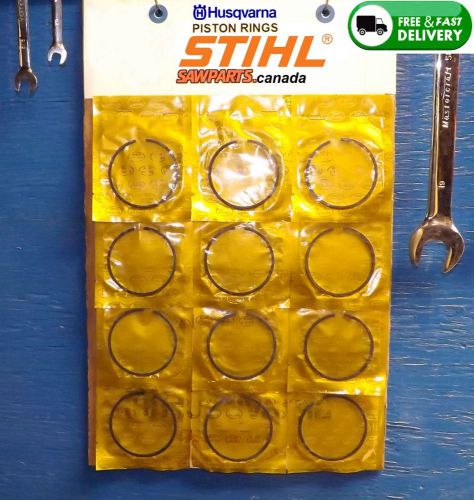 Piston rings mixed set (24 rings total) fits all stihl &amp; husqvarna concrete saws for sale