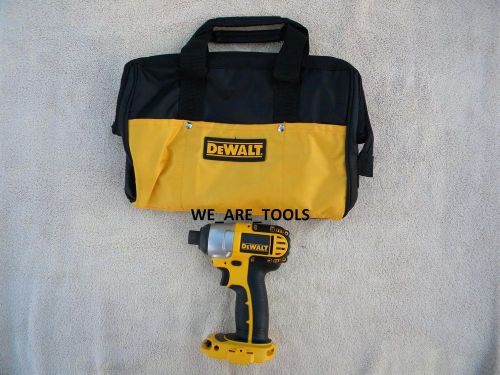 New dewalt 18v dc825 cordless 1/4&#034; battery impact driver &amp; tool bag xrp 18 volt for sale