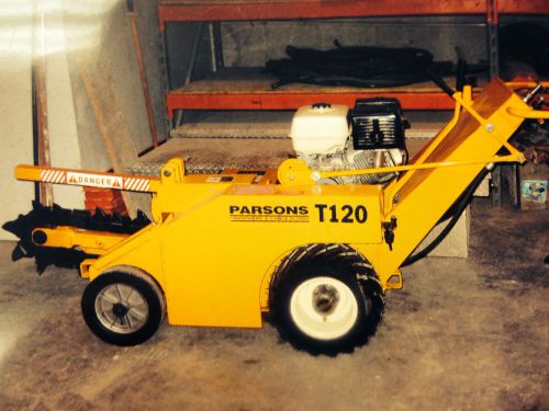 Parsons t120 trencher for sale