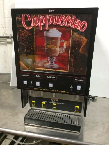 CAPUCCINO DISPENSER-FRESH MIX DISPENSER FMD-4-SLIGHTLY USED