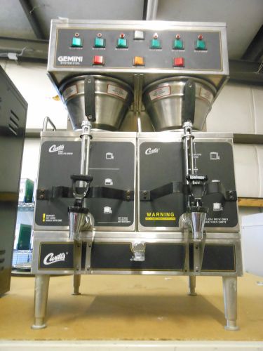 Gemini gem-312il 2 twin 1.5 gal portable satellite server coffee brewer maker for sale