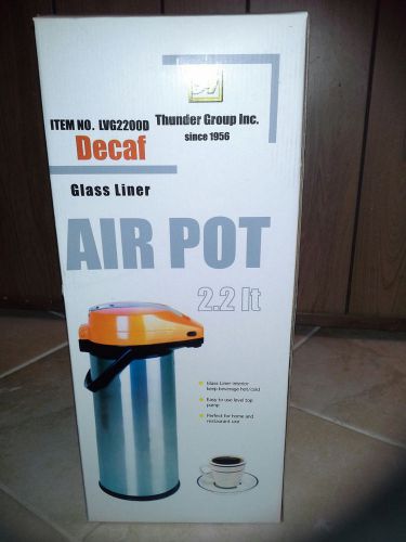 NEW IN THE BOX COFFEE AIR POT 2.2L