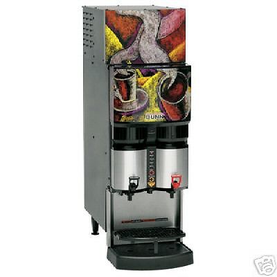 Bunn lcr-2  pc liq refrig. disp coffee machine maker for sale