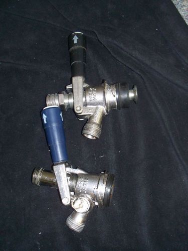 Lot of 2 Used Keg Taps / Valves Couplers lot #1