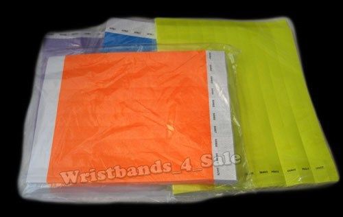 Tyvek Wristbands 5,000 Closeouts Special Sale Brazaletes Free shipping