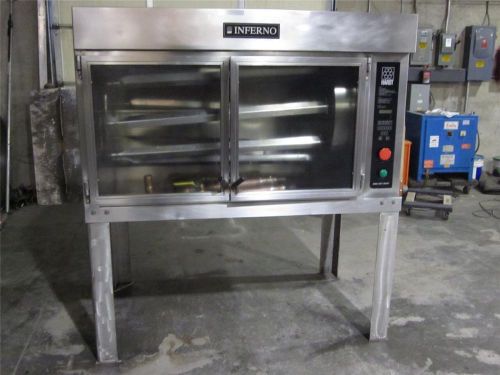 Hardt 2000 inferno gas rotisserie oven chicken/ribs display spits gas for sale