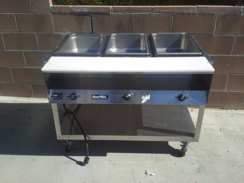 Vollrath servewell hot food table , steamer , warmer model 38003 for sale