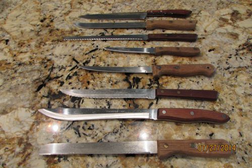 Lot of Kitchen Chef Cutlery Knives Knife collection Mixed Lot