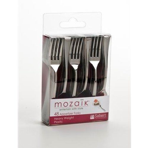 NEW Mozaik Mini Appetizer Forks (48 pcs)