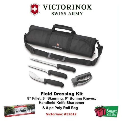 Victorinox small field dressing kit, fillet, boning &amp; skinning knives #57612 for sale