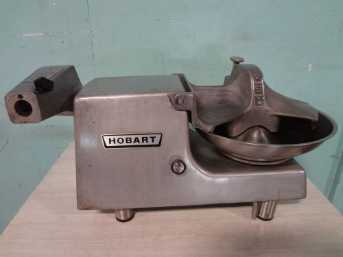 &#034; hobart &#034; h.d.commercial counter top buffalo chopper w/attachment capabilities for sale