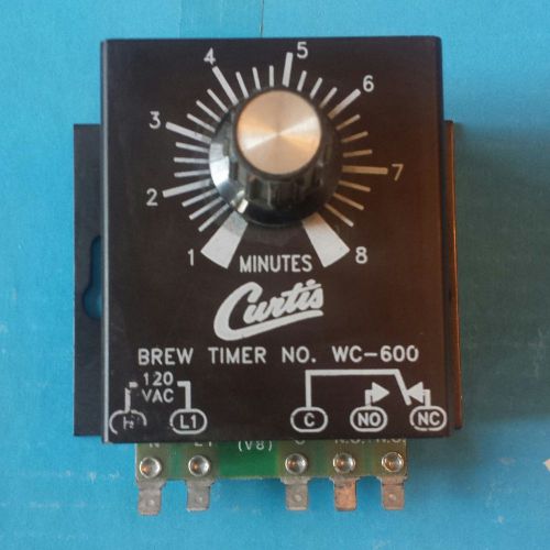 BREW TIMER 1-8 MIN 120V for CURTIS COFFEE Models # WC-604