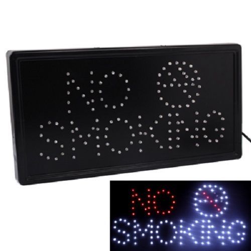 No Smoking Electronic LED Sign, Size: 50 x 25 x 3cm