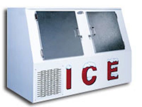 NEW LEER LOW PROFILE OUTDR L462,AUTO DEFROST SOLID DR, ICE MERCHANDISER-46 CU FT