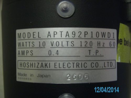 Hoshizaki ice maker water pump PA0613