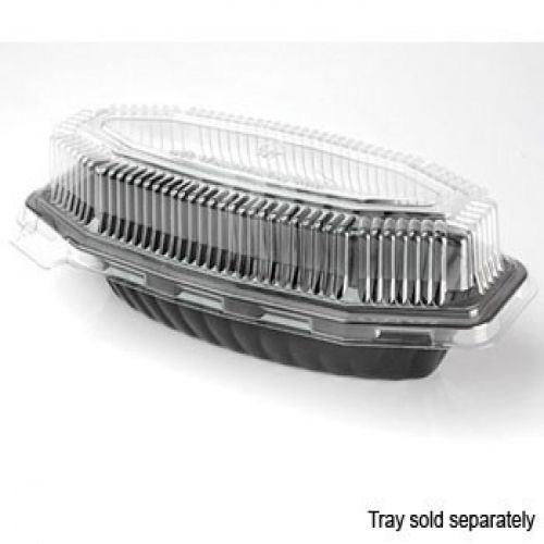 9215-L Clear 15 oz Serving Boat PET Dome Lid-120 pcs