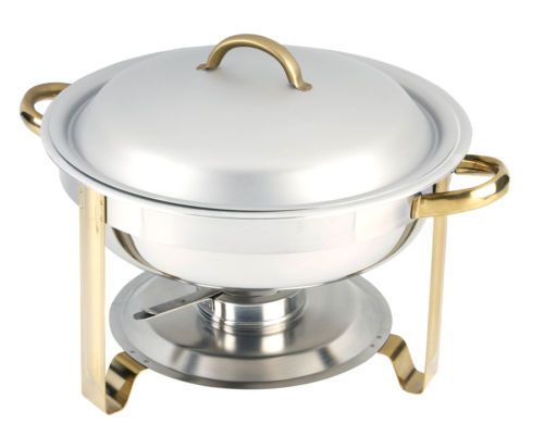 Adcraft GRY-4 Stainless Chafing Dish for Commercial cat