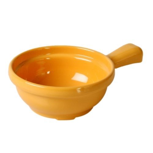 CR305YW 10 oz Soup Bowl With Handle, Melamine
