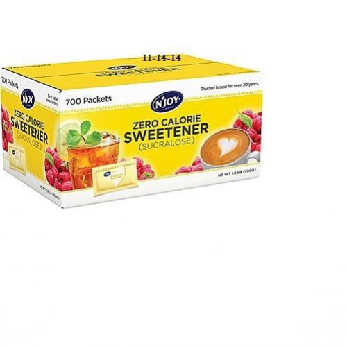 N&#039;Joy® Sucralose Zero Calorie Sweetener; 1g Packets, 700/Box