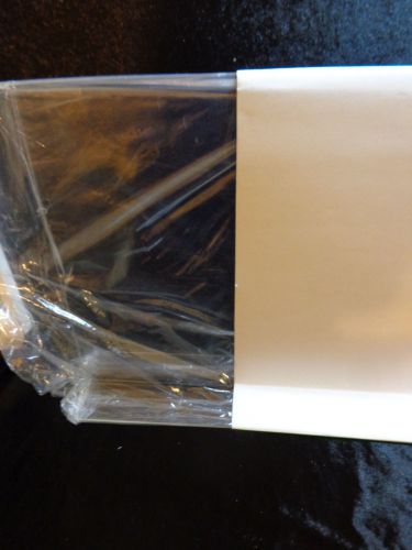 Clear Acrylic Table Top Menu / Message Holder Stand 8-1/2&#034; x 11&#034; NEW MINT