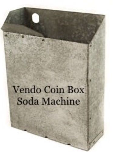 VENDO SODA MACHINE CASH OR COIN BOX - USED GOOD CONDITION