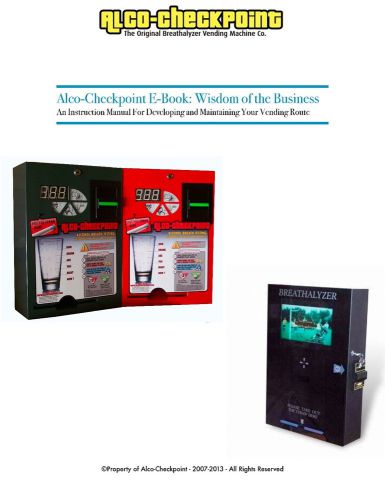 Ebook for Alco-Checkpoint / Alco-Buddy Breathalyzer Vending Machines