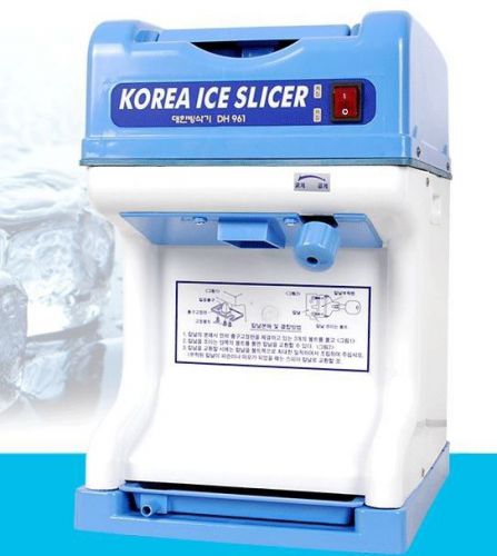 NEW ICE CRUSHER COMMERCIAL ICE SHAVER SNOW CONE Made in Korea