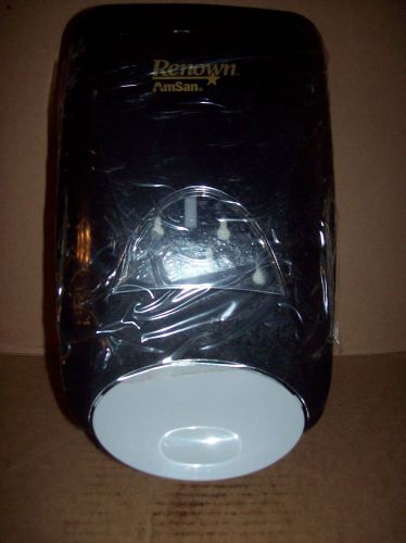 NEW - Renown AmSan Soap Dispenser Black