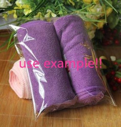 Clear reusable plastic travel bags pouches for storage clothes towel underwear