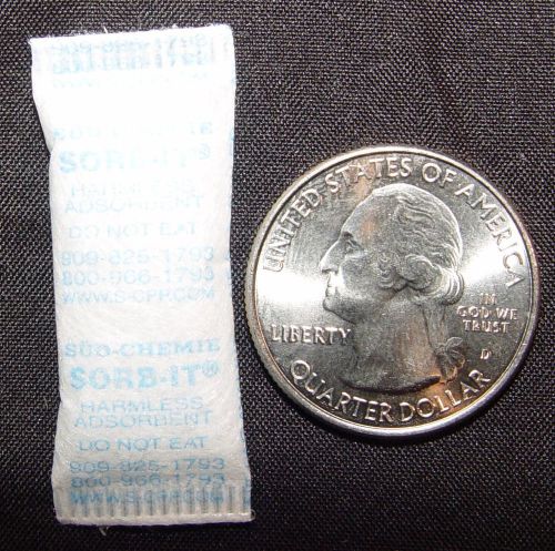 Silica Gel Desiccant Sorb-It® 250 1-g Packets Protect Keep Dry AMERICAN Made