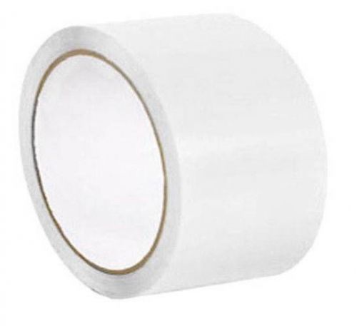 6 rolls colored packing machine tape 2&#034; x 1000 yard white 2 mil -overstock item for sale