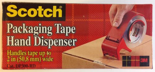 Scotch® Packaging Tape Hand Dispenser DP300-RD, New  3M Office Products